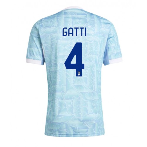 Juventus Federico Gatti #4 Replica Away Stadium Shirt 2025-26 Short Sleeve Juventus Federico Gatti #4 Replica Away Stadium Shirt 2025-26 Short Sleeve